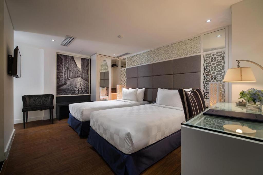 Victor Metropolis Hotel & Rooftop Bar In Hanoi City Exterior foto